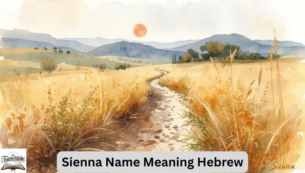 Sienna Name Meaning
