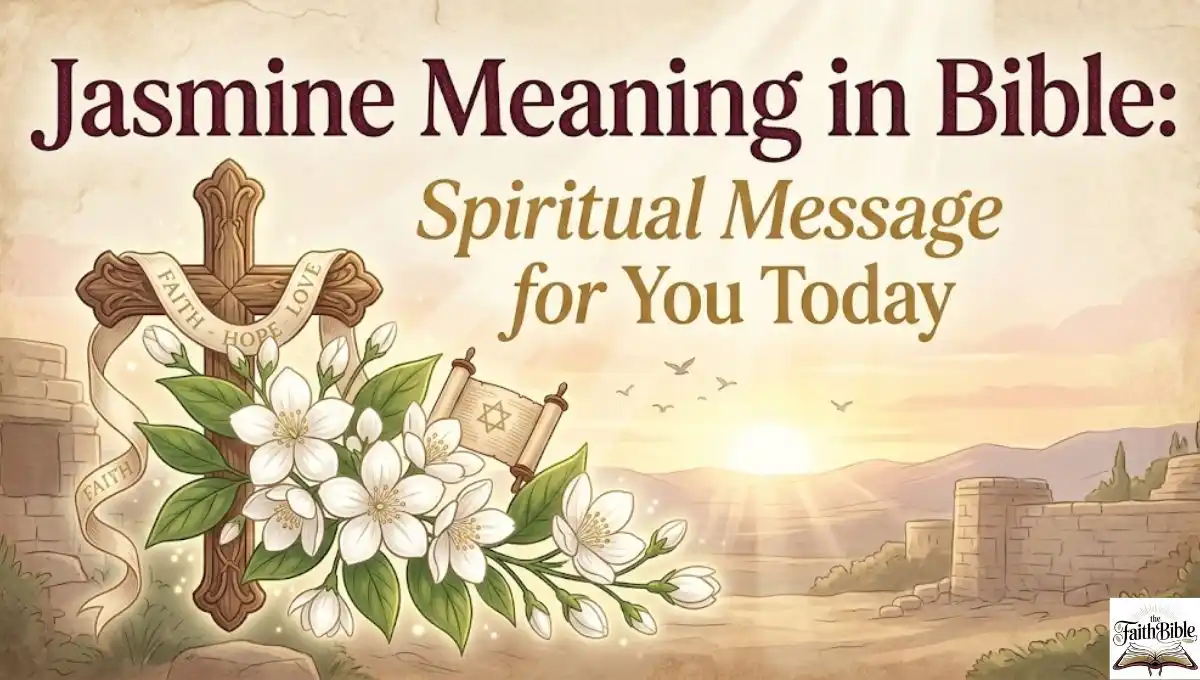 Jasmine Meaning in Bible: Spiritual Message for You Today