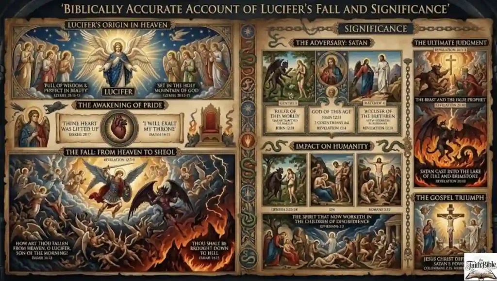 Biblically Accurate Account of Lucifer's Fall and Significance