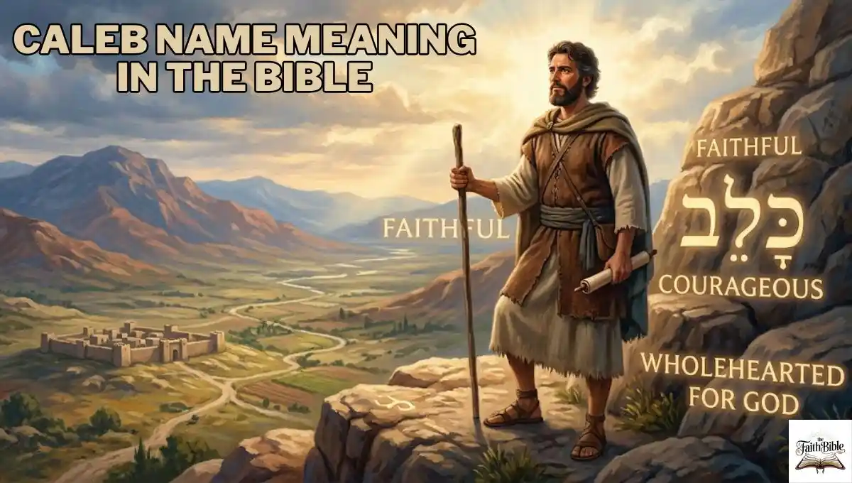 Caleb Name Meaning in the Bible