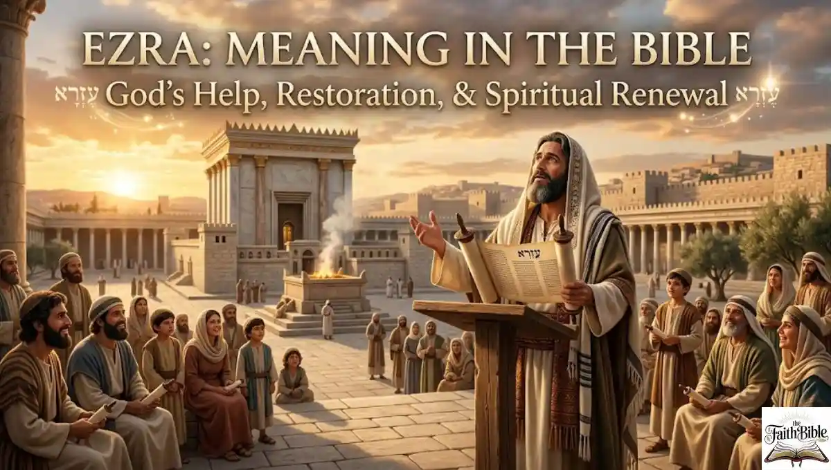 Ezra Meaning