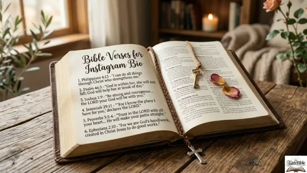 Bible Verses for Instagram Bio for Girl