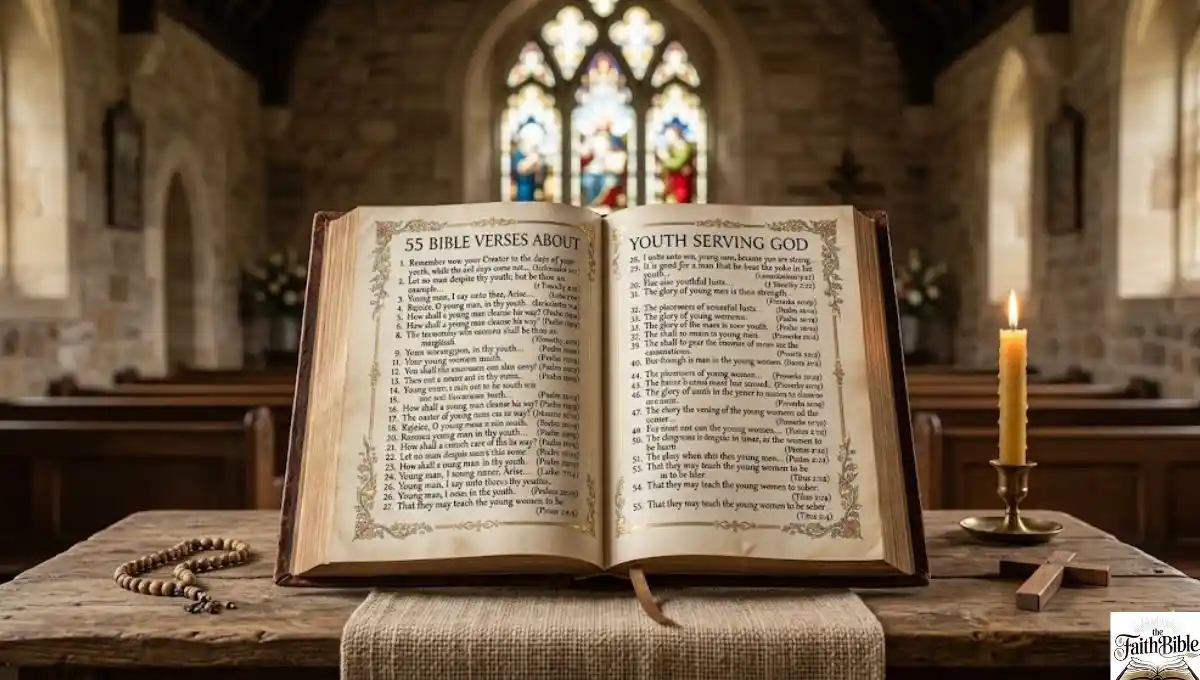 55 Bible Verses About Youth Serving God