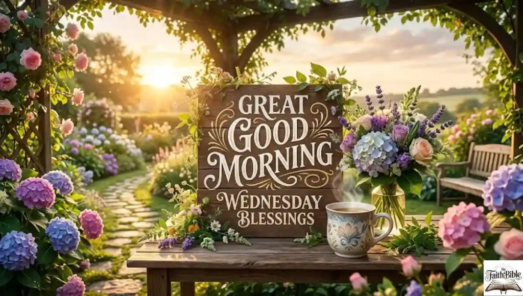 Great Good Morning, Wednesday Blessings