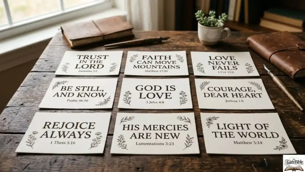 Short Bible Verses for Bio
