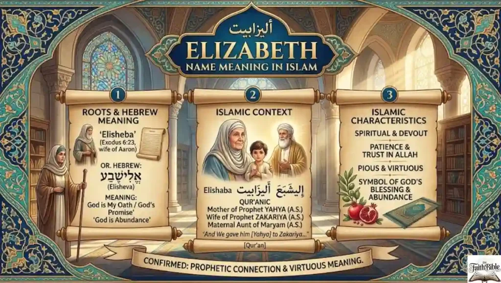 Elizabeth Name Meaning in Islam