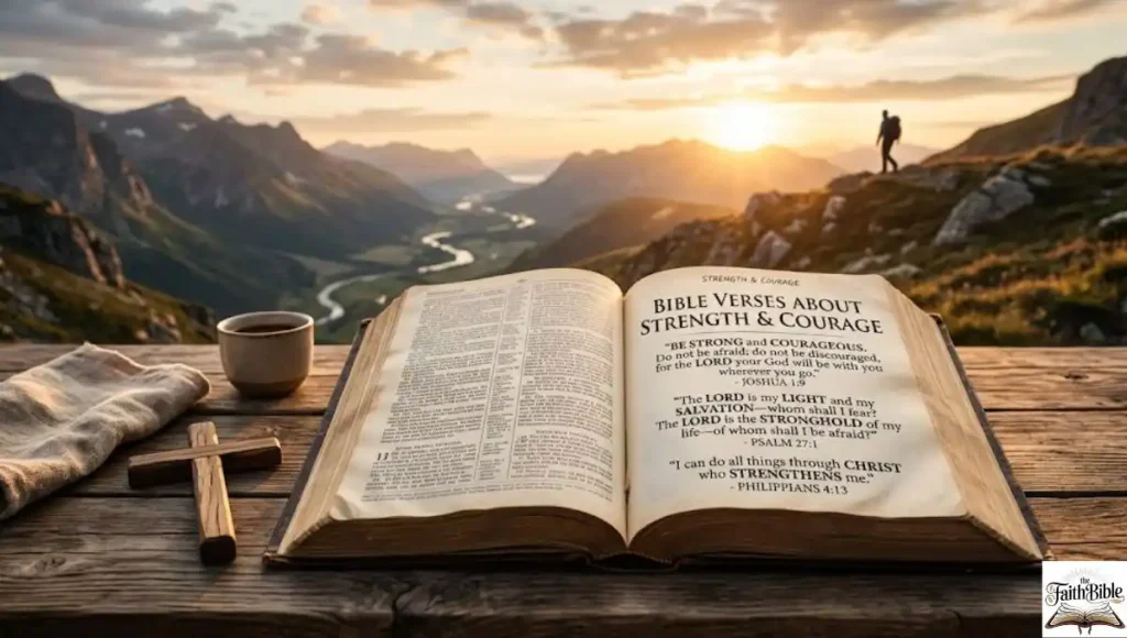 Bible Verses About Strength and Courage