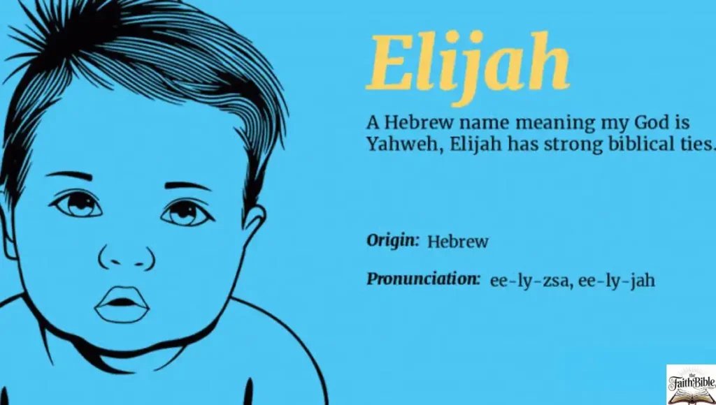 Elijah Name Meaning Hebrew