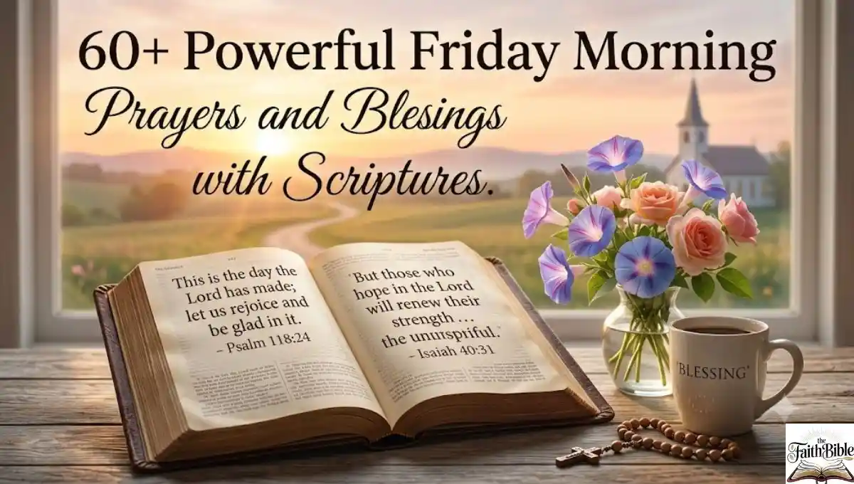 60+ Powerful Friday Morning Prayers and Blessings with Scriptures