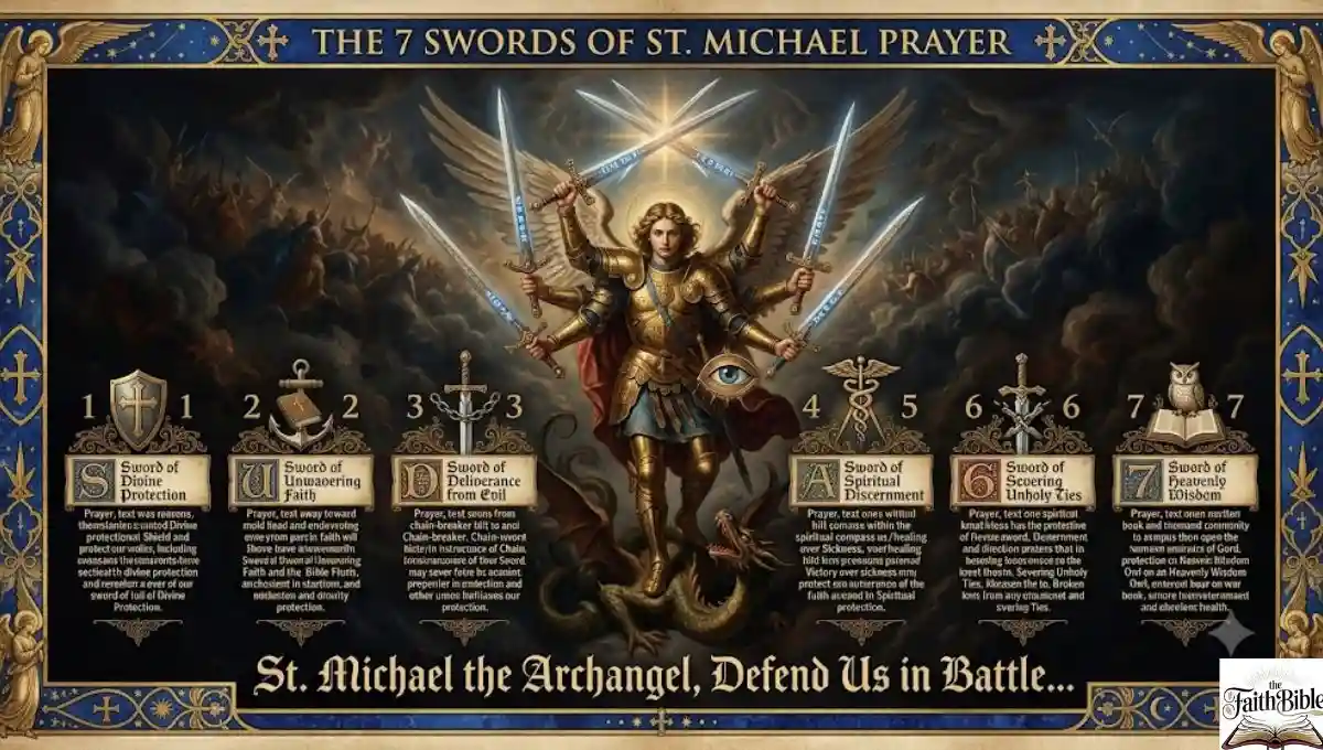 7 Swords of St Michael Prayer