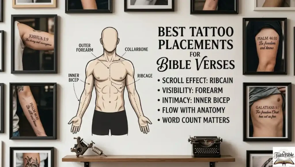 Best Tattoo Placements for Bible Verses