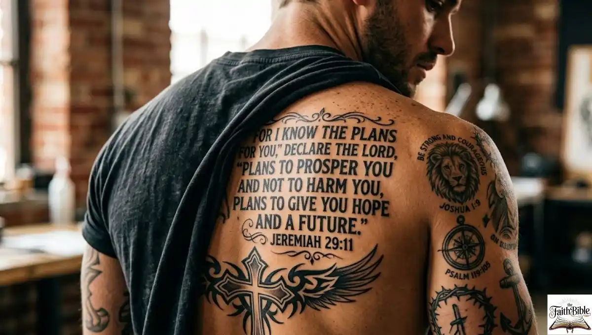 101+ Powerful Bible Verse Tattoos for Guys That Inspire Faith