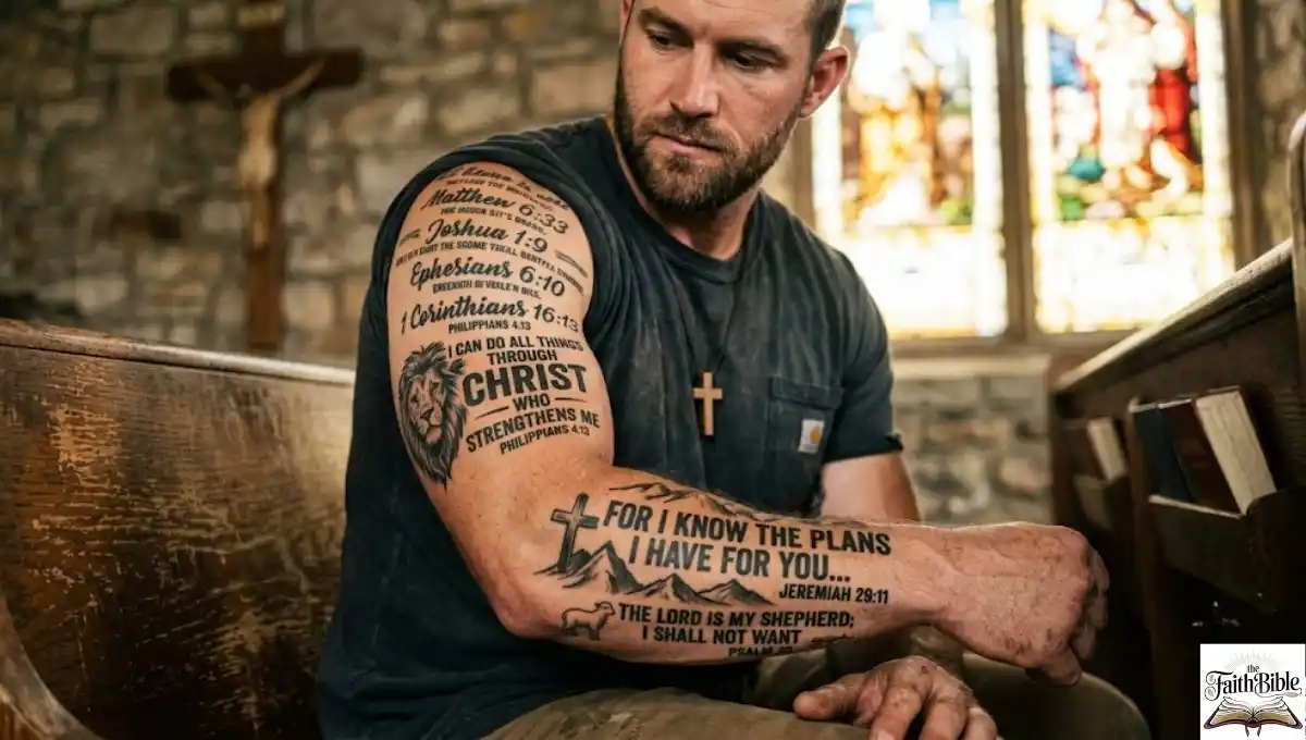 125 Powerful Bible Verse Tattoos for Guys That Inspire Faith