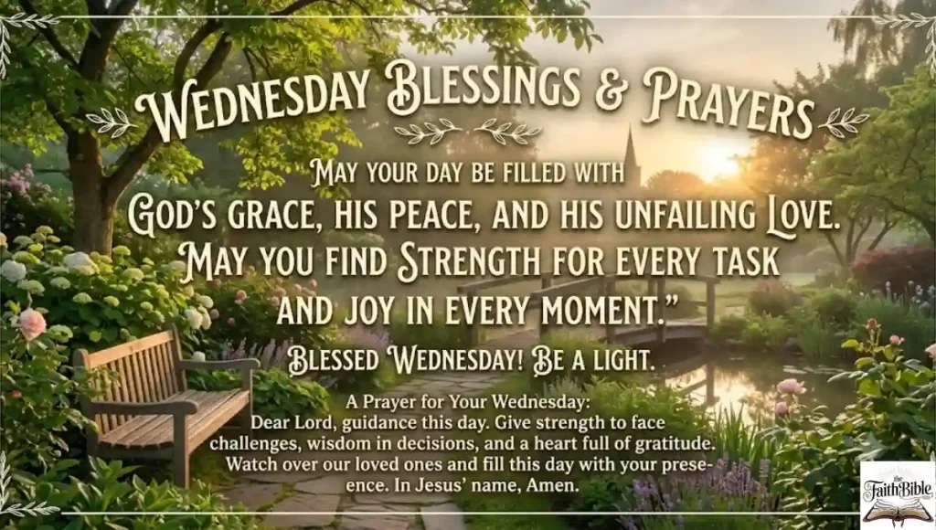 Wednesday Blessings and Prayers Quotes