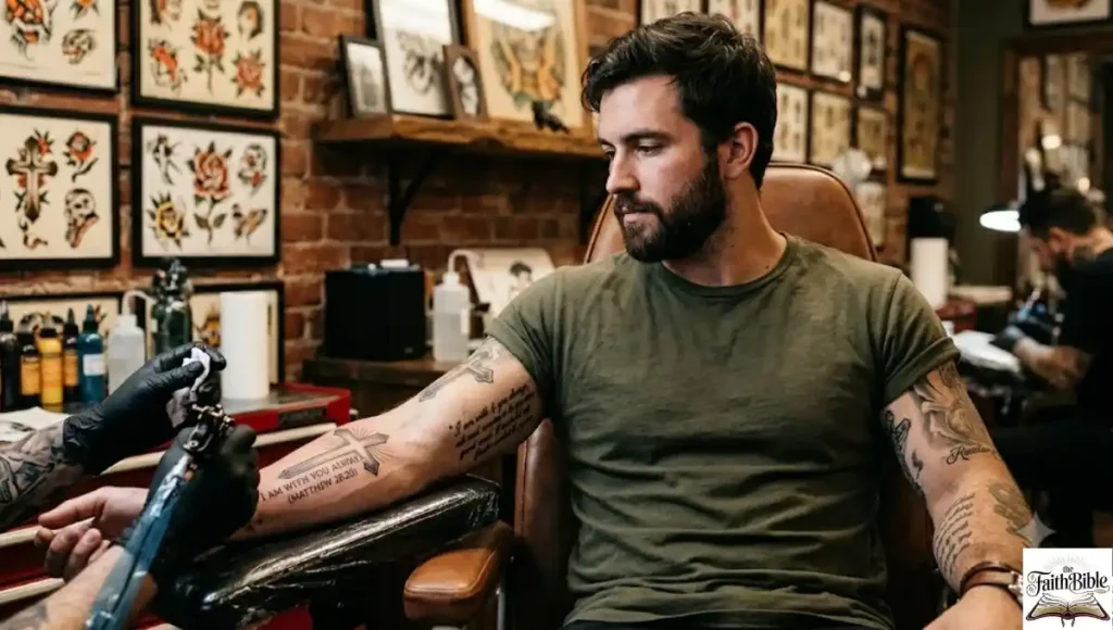 Why Men Choose Bible Verse Tattoos