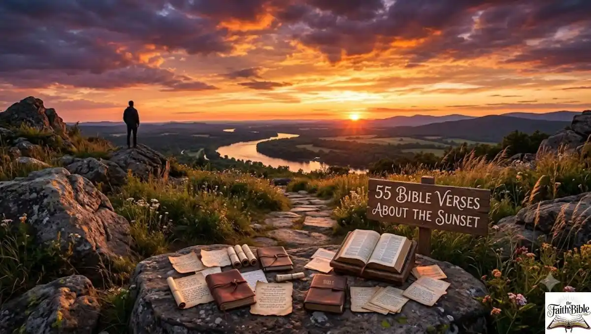 55 Bible Verses About the Sunset