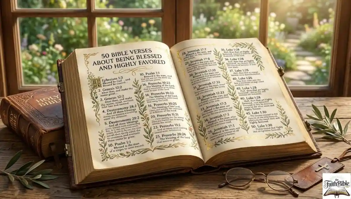 50 Bible Verses About Being Blessed and Highly Favored